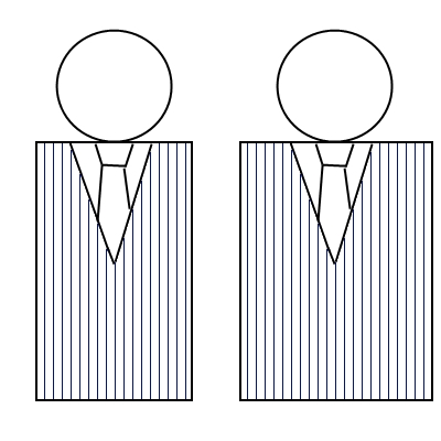 体型と柄の関係