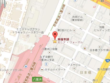 東京駅店マップ